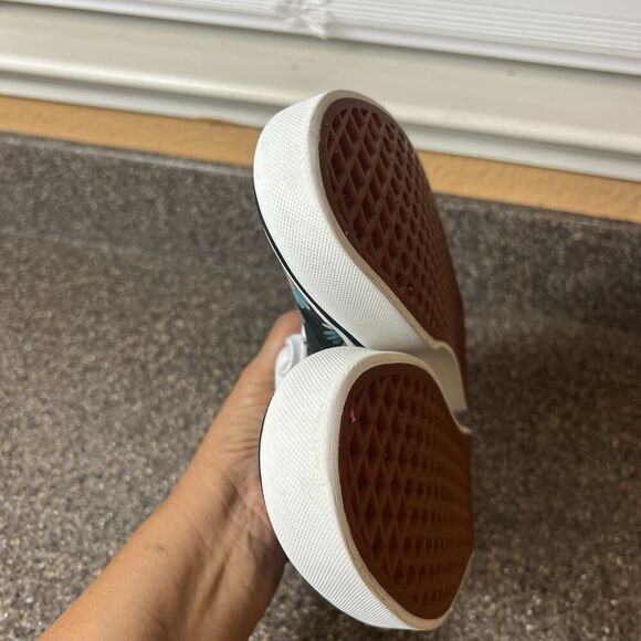 VANS Off The Wall Women's 9 Floral Daisies Print Canvas Sneakers Lace Up Low Top - Picture 7 of 11